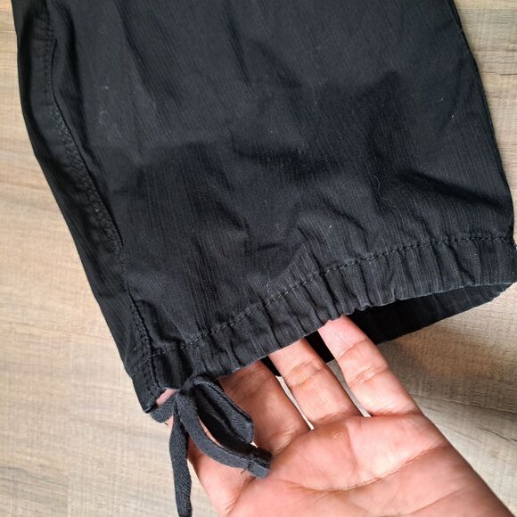 Ann Taylor Loft Women's Capri Cropped Pants Black 100% Cotton Size 2 - Picture 7 of 12